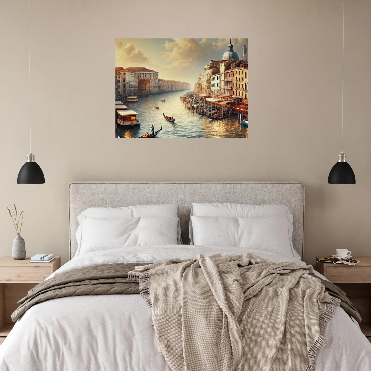 Venice art poster – elegant print for stylish rooms
