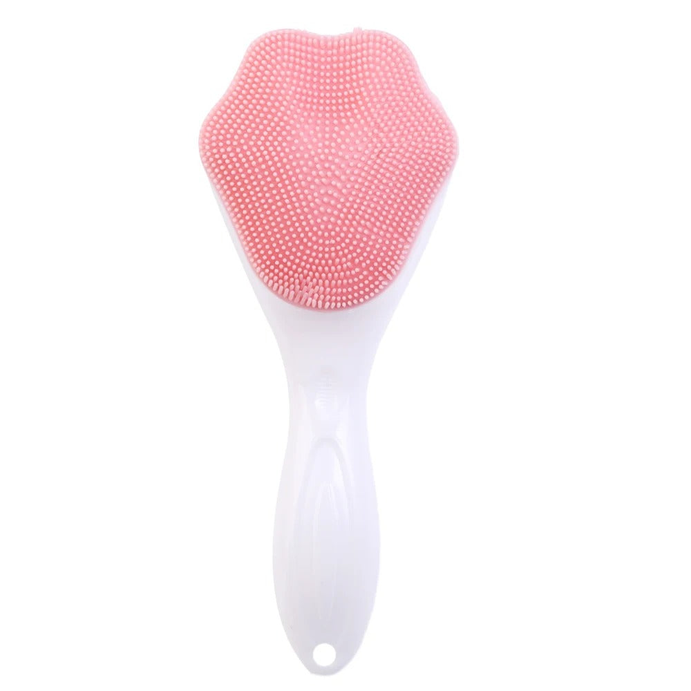 Silicon-facial cleaning brush