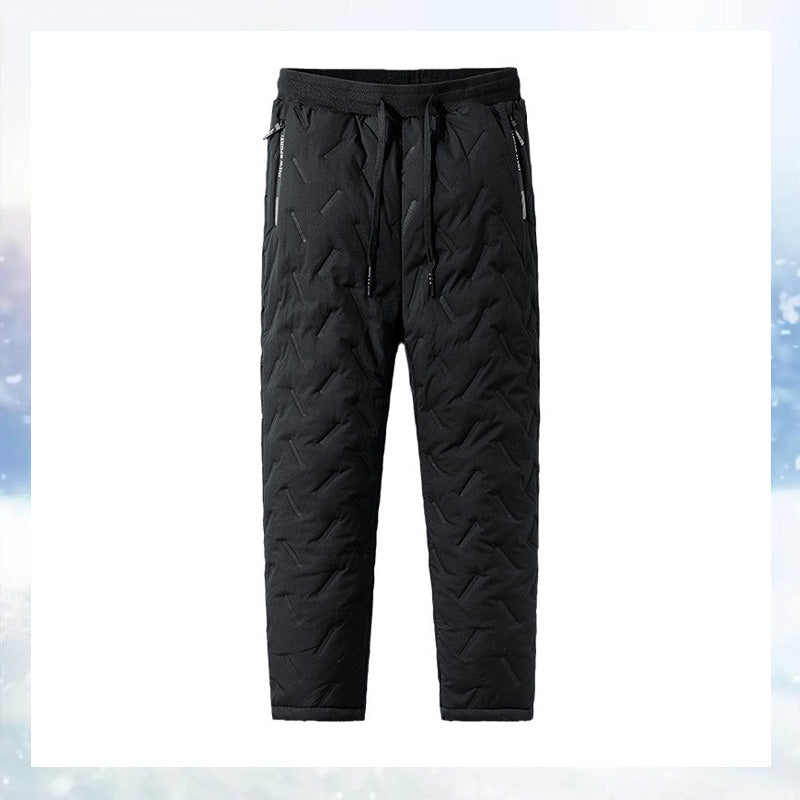 Verstärkte Baumwollhose mit Lammfell