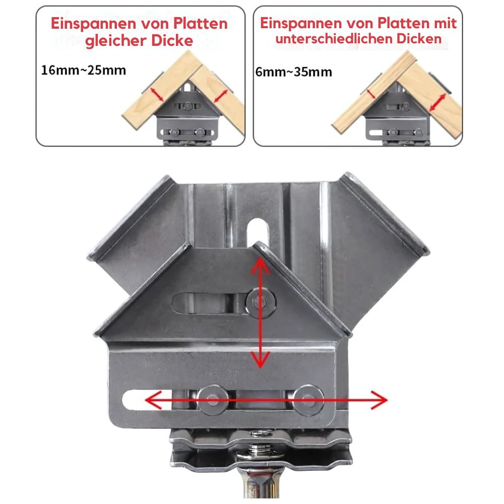 PreciseAngle - stainless steel corner clamps