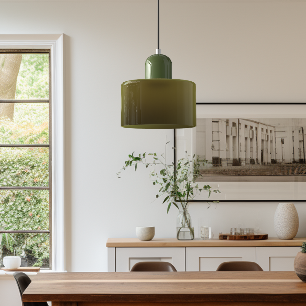 Lumoza — Moderne Glas-Pendelleuchte mit verstellbarer Höhe