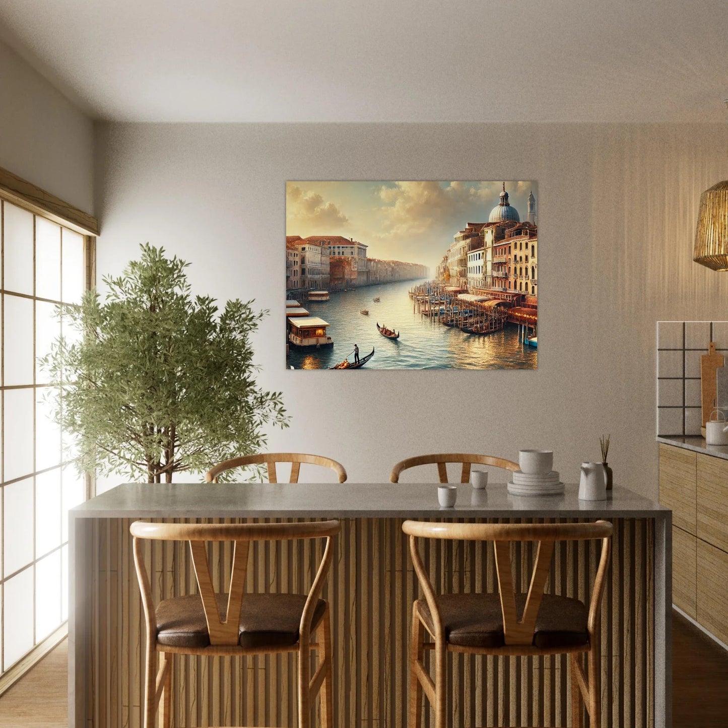 Venice art poster – elegant print for stylish rooms