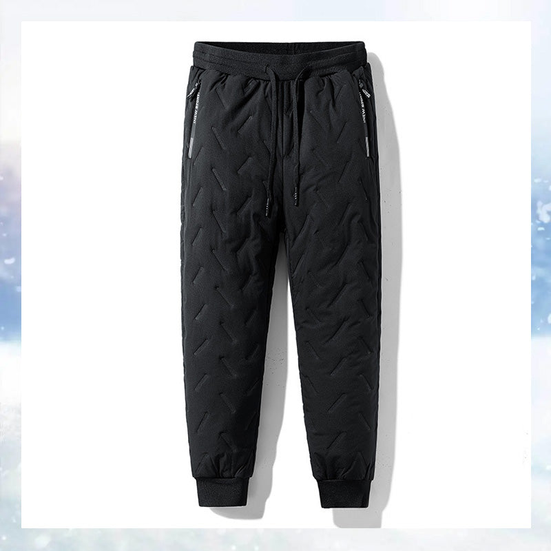 Verstärkte Baumwollhose mit Lammfell