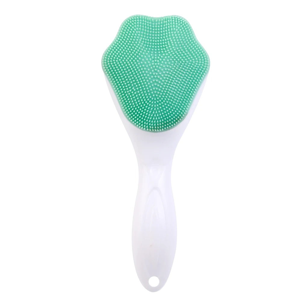 Silicon-facial cleaning brush