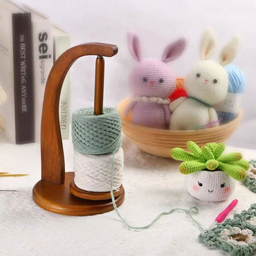 lusailstore - portable rotating yarn stand
