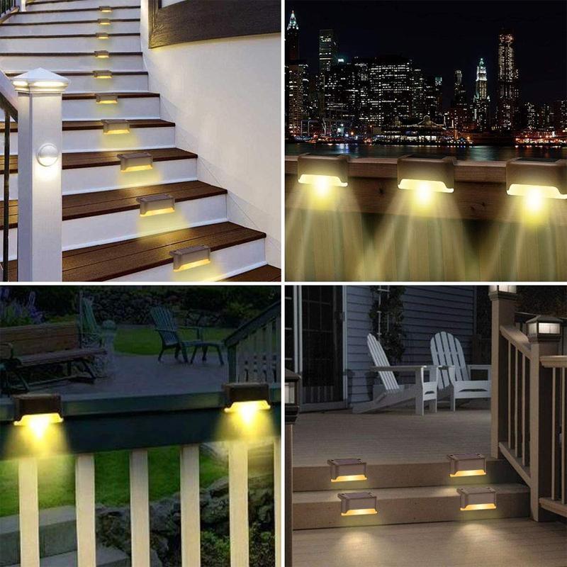 Innovative Solar Built-in Outdoor Weatherproof Lamp