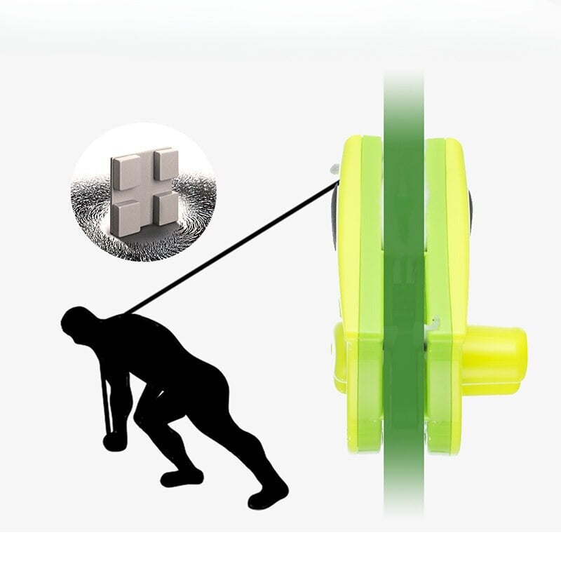 Magnetic window cleaner