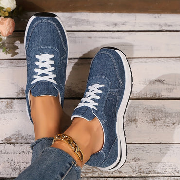 Izzy™ | Orthopedic denim sneakers