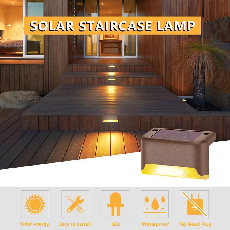 Innovative Solar Built-in Outdoor Weatherproof Lamp