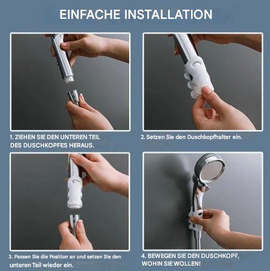 ShowerGrip Secure Shower Head Holder