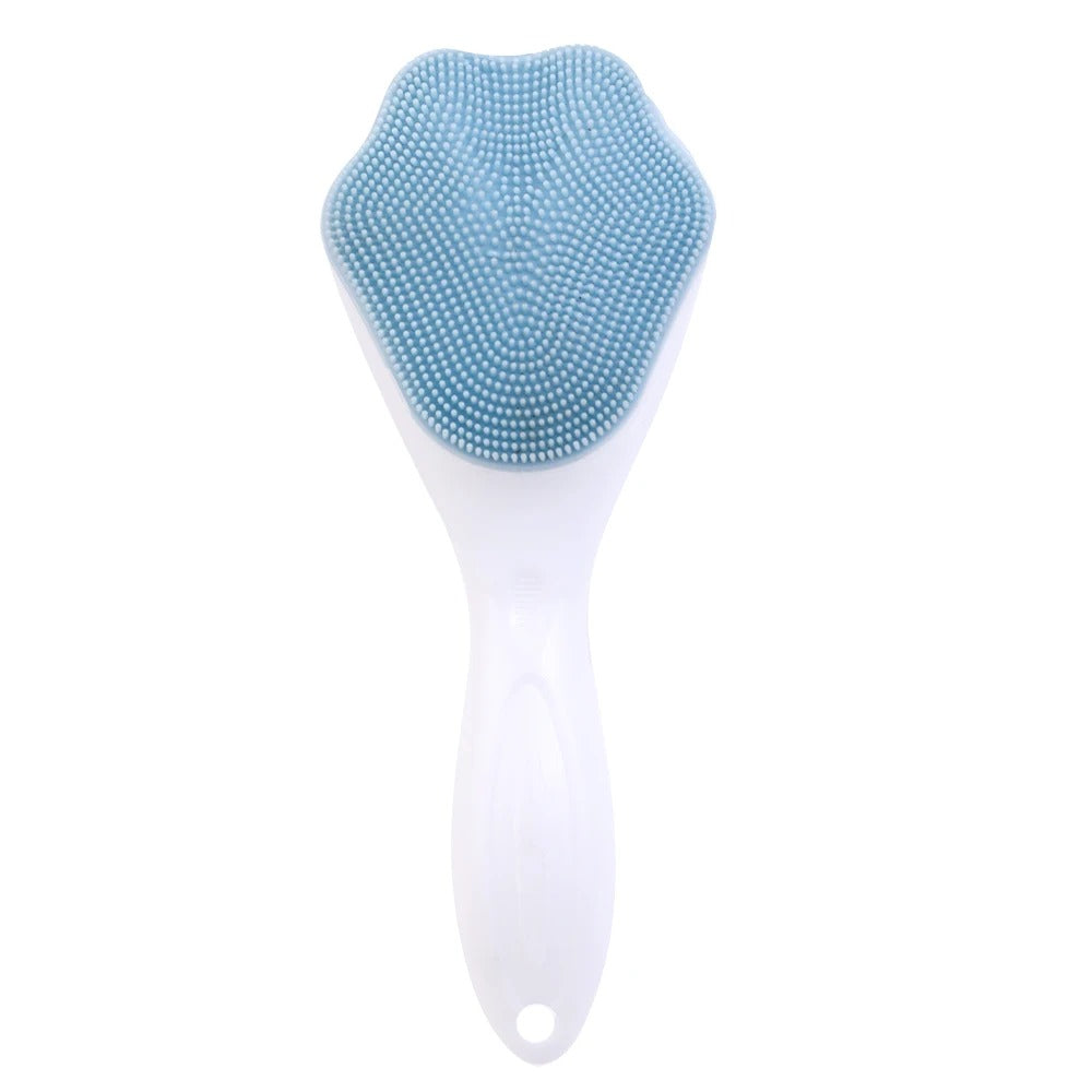 Silicon-facial cleaning brush