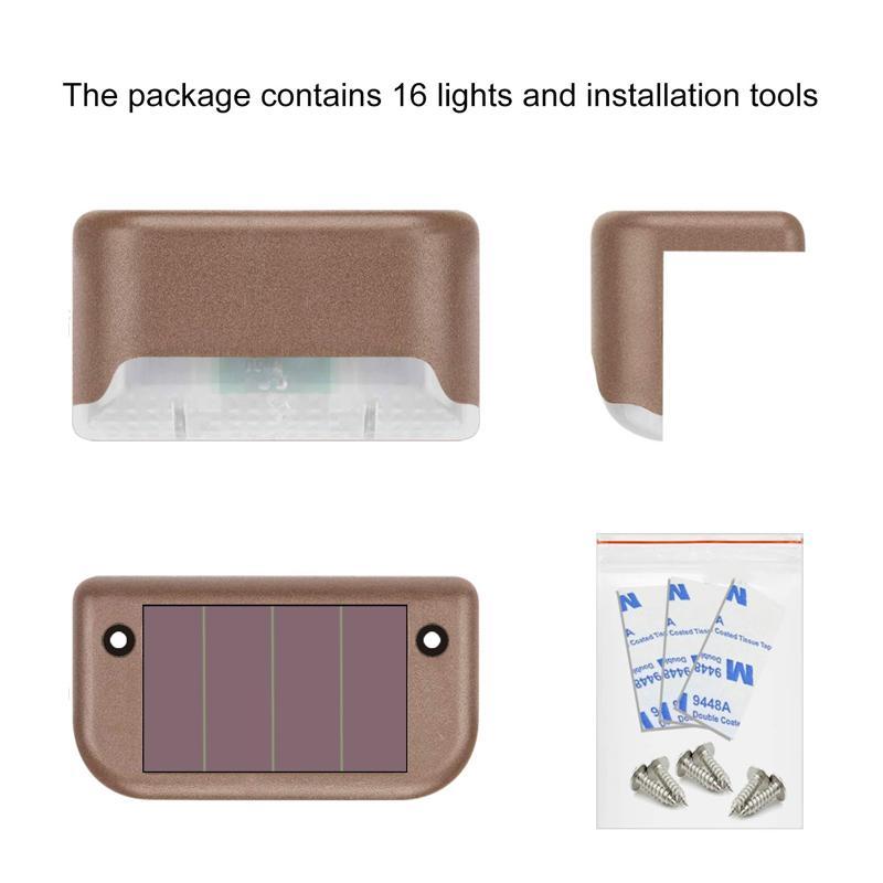 Innovative Solar Built-in Outdoor Weatherproof Lamp