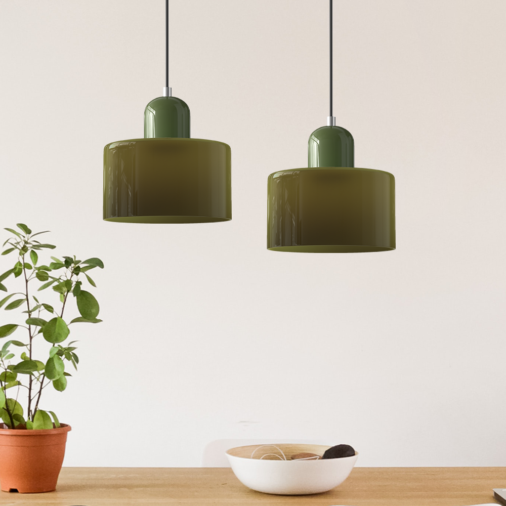 Lumoza — Moderne Glas-Pendelleuchte mit verstellbarer Höhe