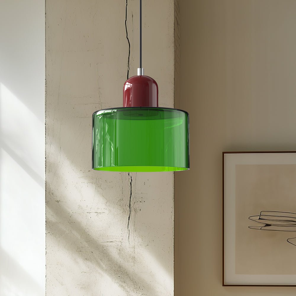 Lumoza — Moderne Glas-Pendelleuchte mit verstellbarer Höhe