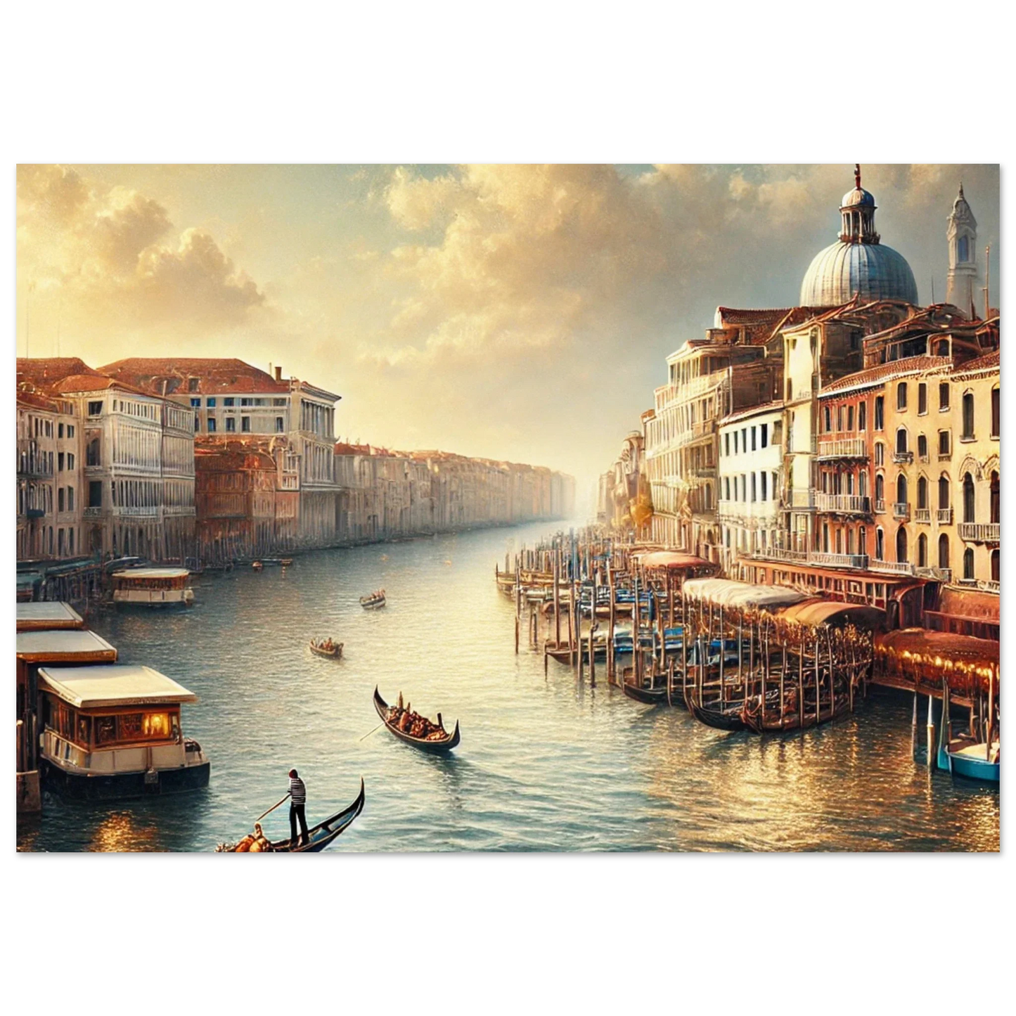 Venice art poster – elegant print for stylish rooms