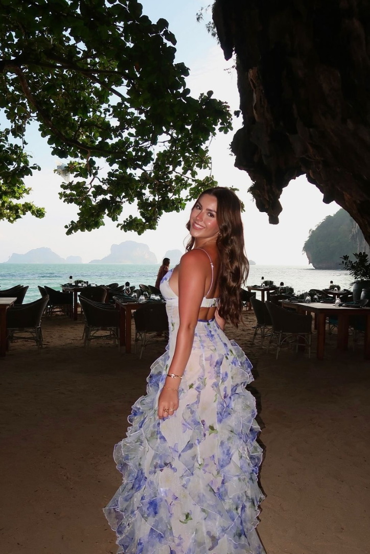 Maisie | Floral maxi dress