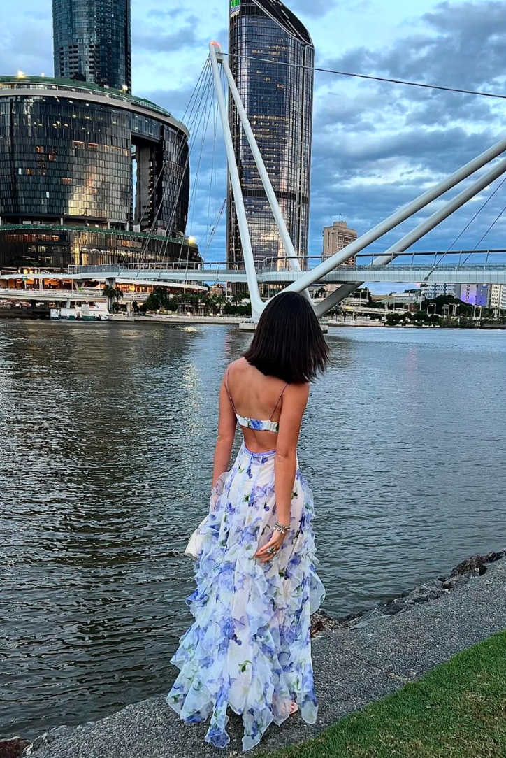 Maisie | Floral maxi dress