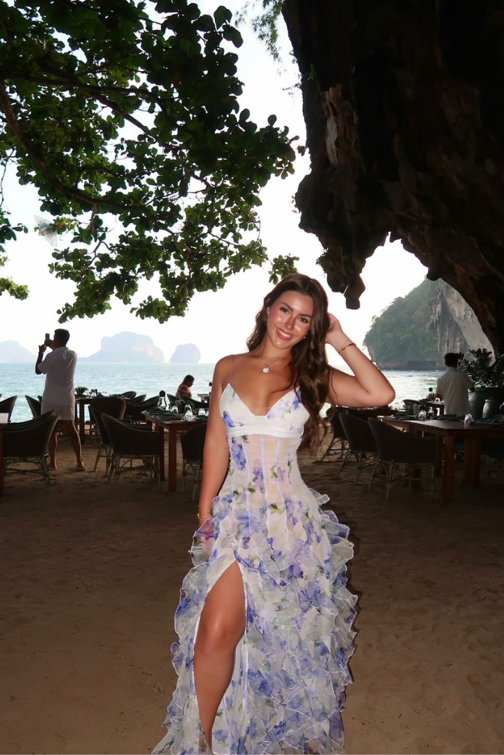 Maisie | Floral maxi dress