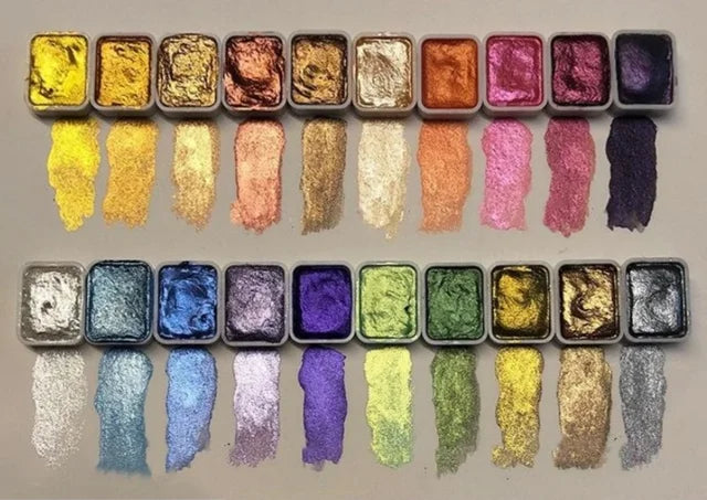 Kolorful - Powder Mineral Pearl Pigment Art Watercolor
