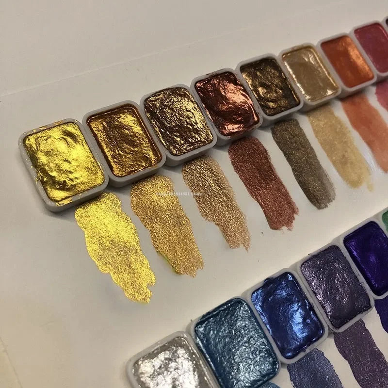 Kolorful - Powder Mineral Pearl Pigment Art Watercolor