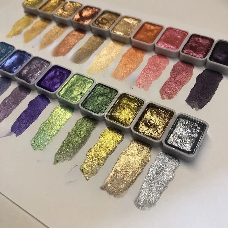 Kolorful - Powder Mineral Pearl Pigment Art Watercolor