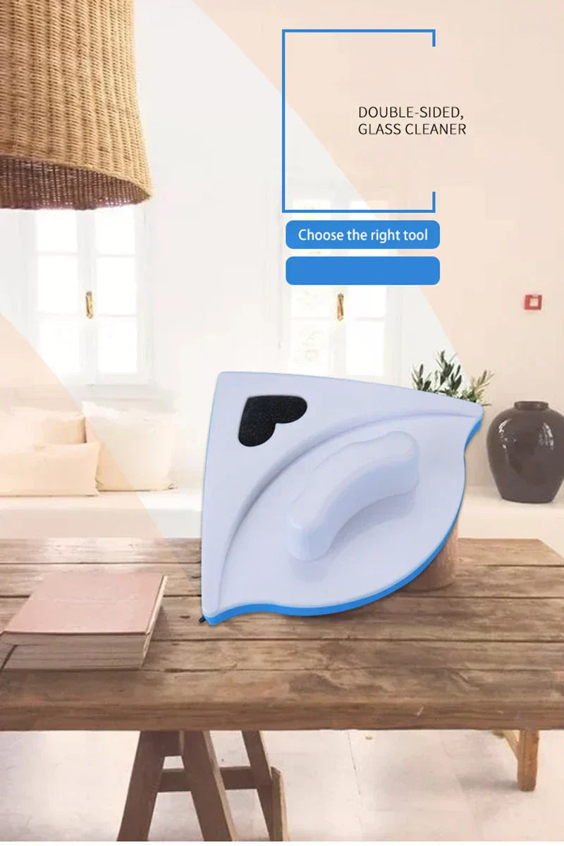 Magnetic window cleaner