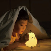 Rechargeable silicone night lamp for children