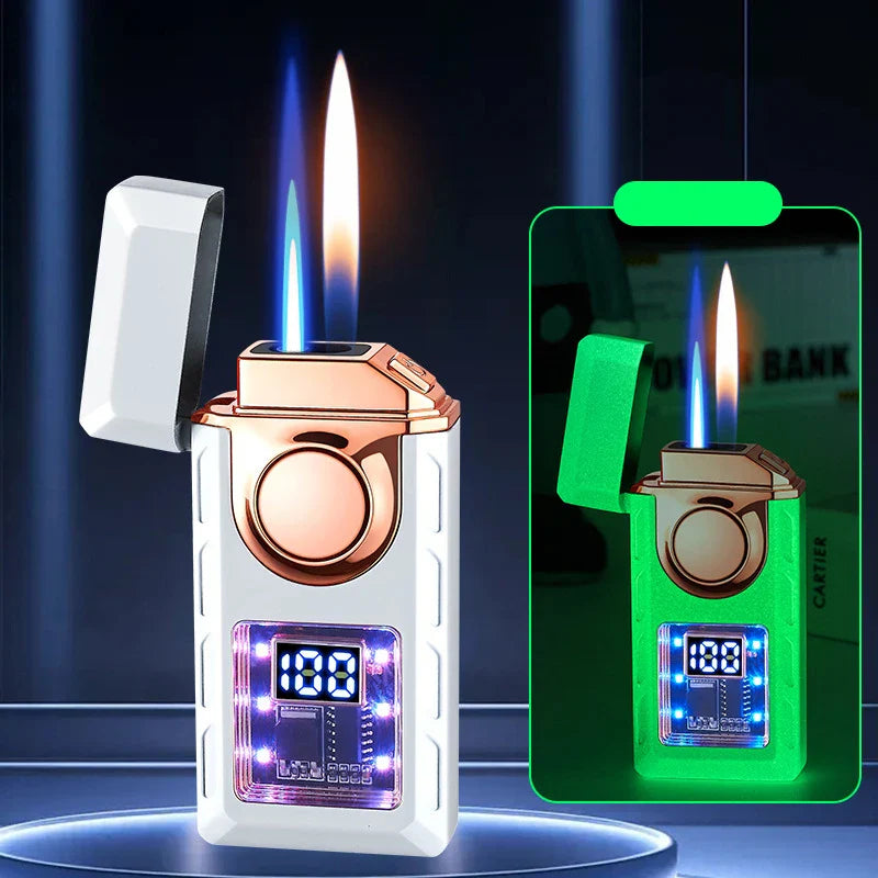 Feuerzeug Wiederaufladbar mit farbigen Lichtern