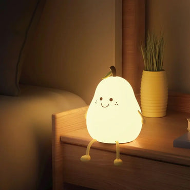 Rechargeable silicone night lamp for children