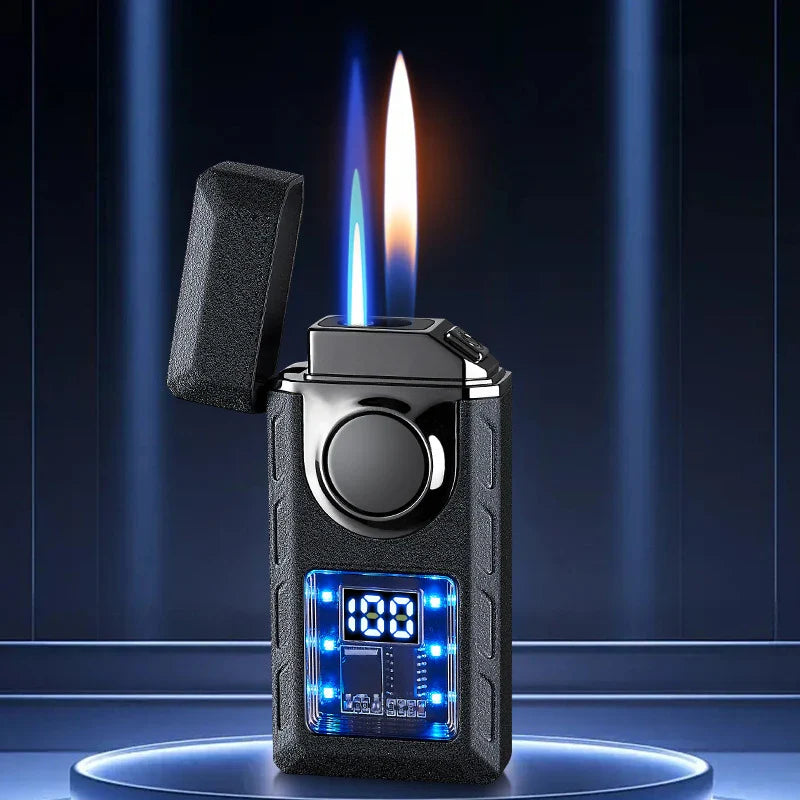 Feuerzeug Wiederaufladbar mit farbigen Lichtern