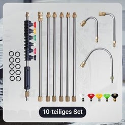 High-pressure cleaner set (maximum pressure 4000 PSI)