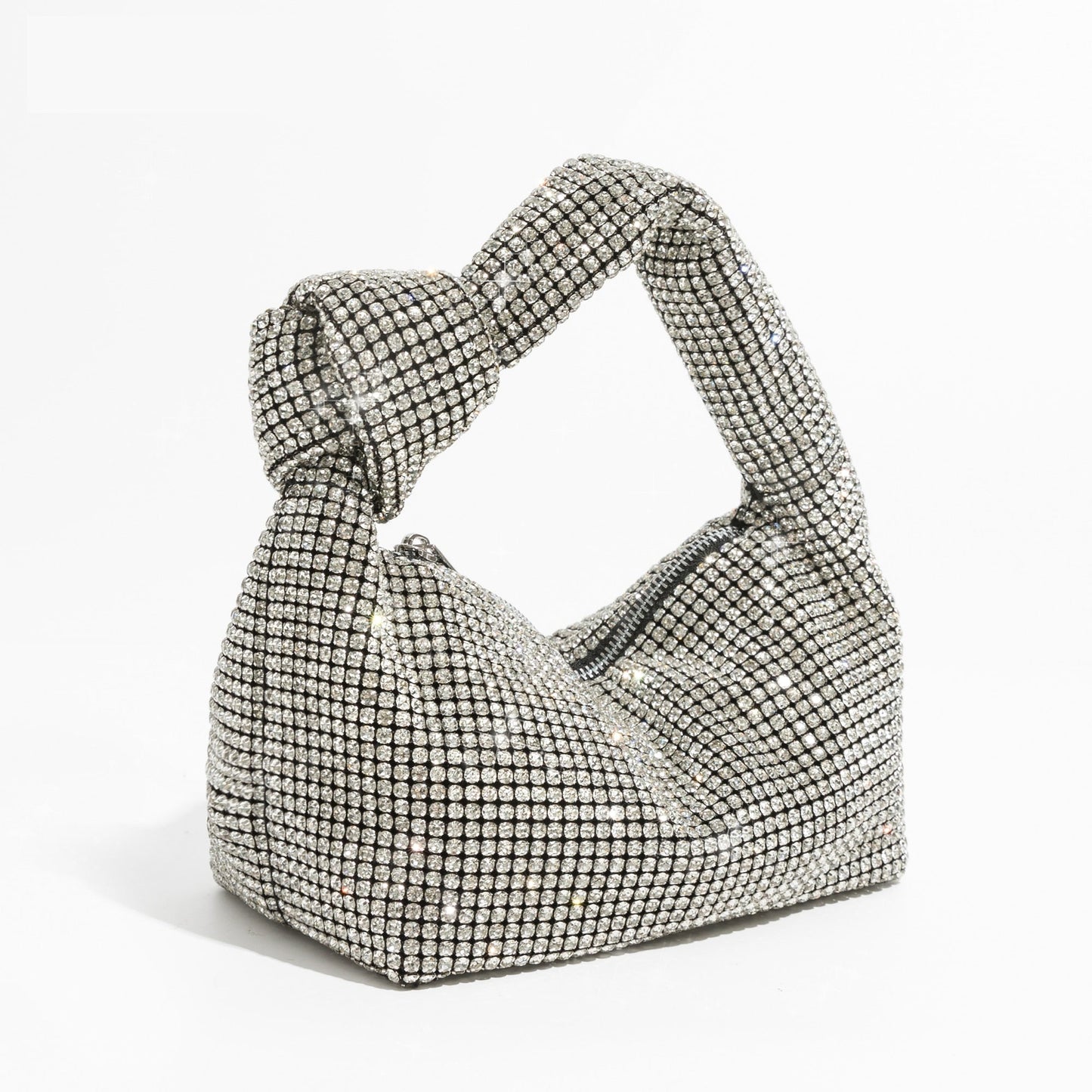 Glitter Knot Rhinestone Mini Bag