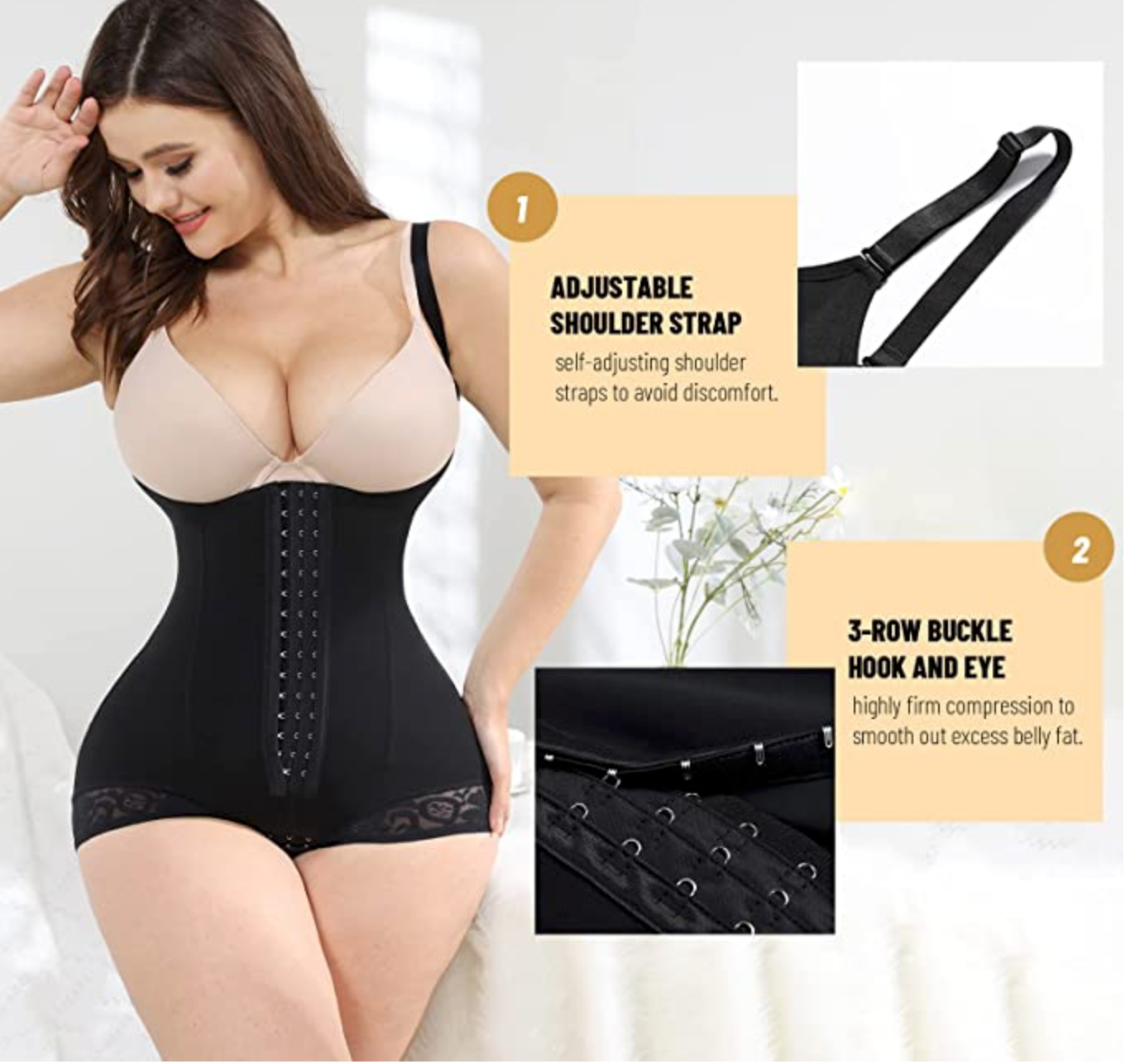 Bodysuit Shapewear - Formen, Stützen & Optimieren