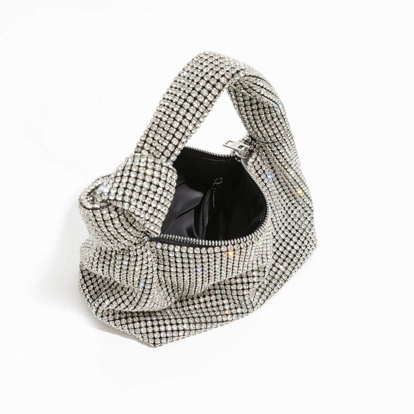 Glitter Knot Rhinestone Mini Bag