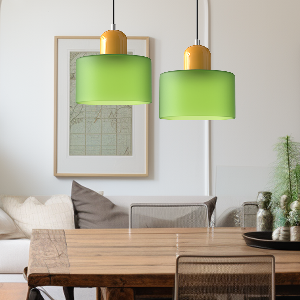 Lumoza — Moderne Glas-Pendelleuchte mit verstellbarer Höhe