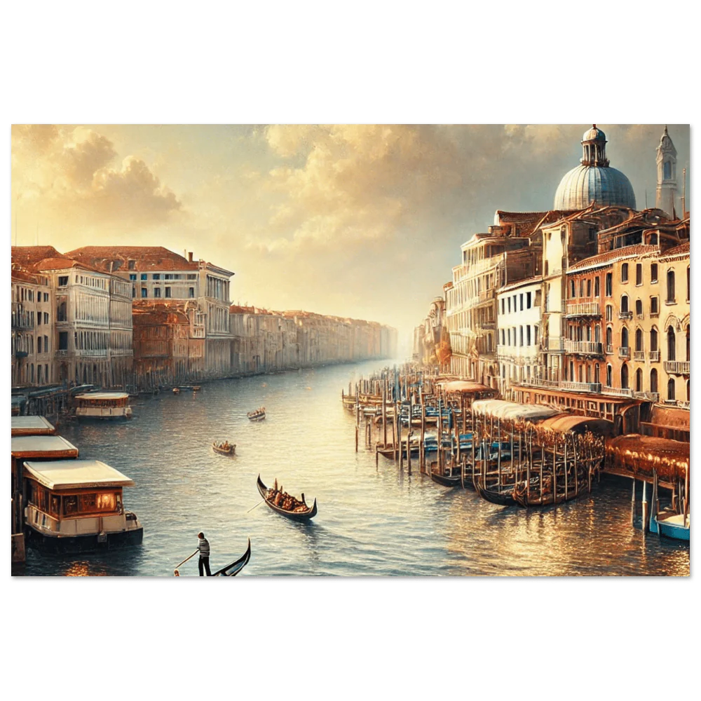 Venice art poster – elegant print for stylish rooms