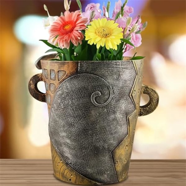 Handmade brutal abstract beauty face flower pot - Buy two and get free shipping!