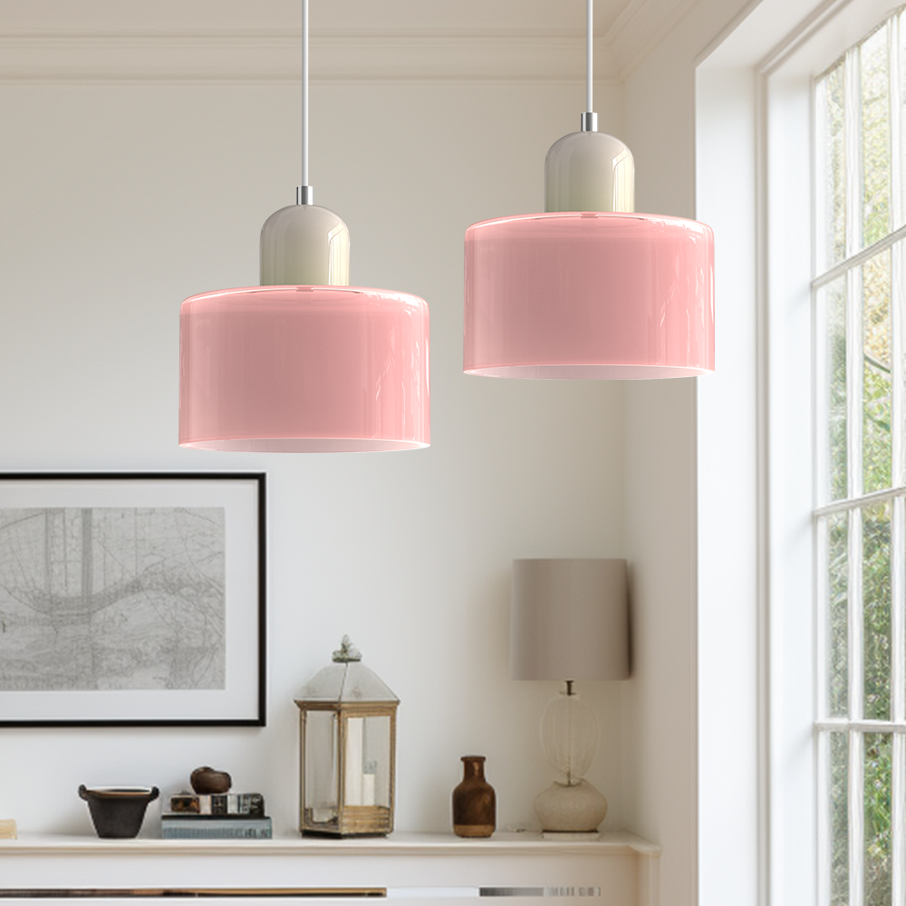 Lumoza — Moderne Glas-Pendelleuchte mit verstellbarer Höhe