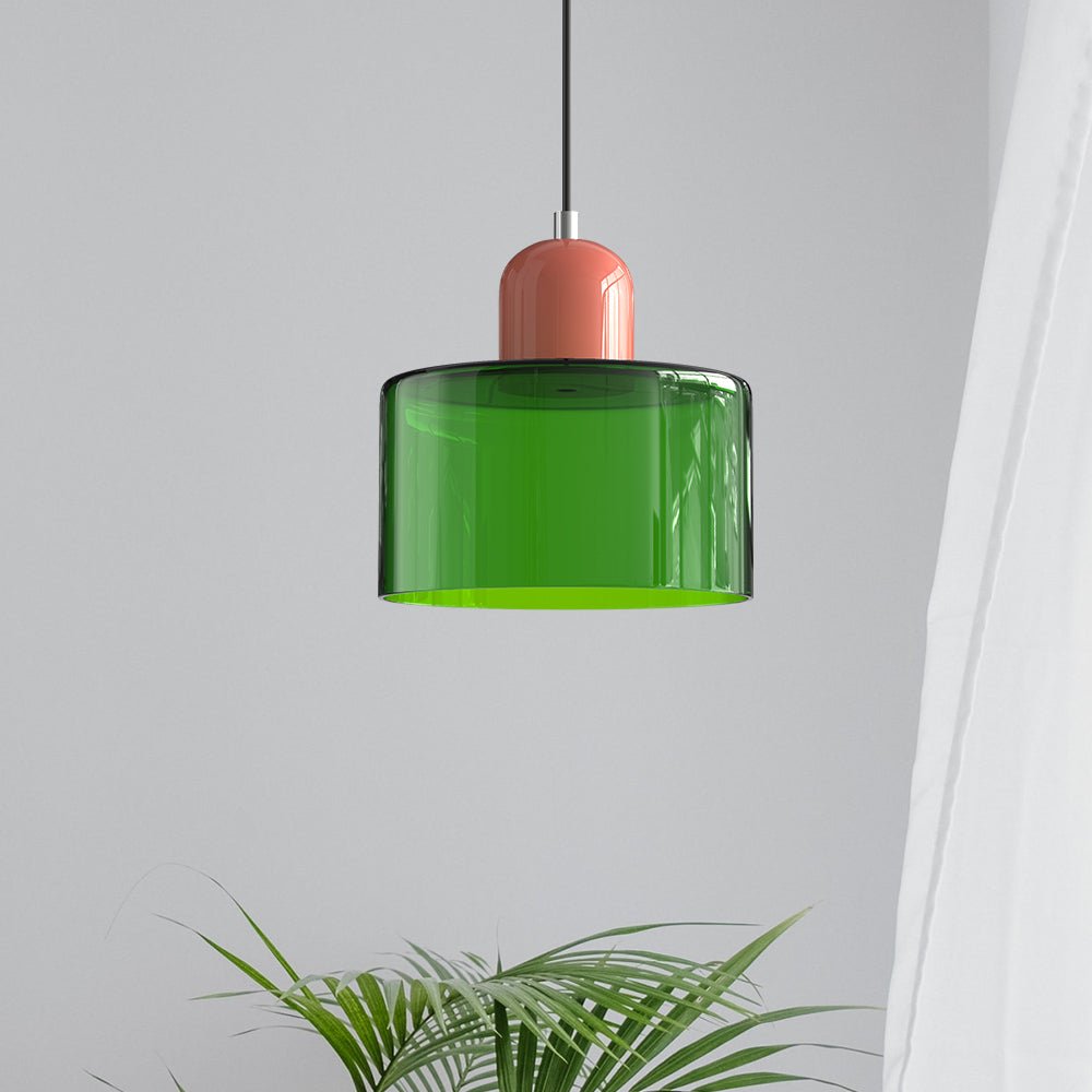 Lumoza — Moderne Glas-Pendelleuchte mit verstellbarer Höhe