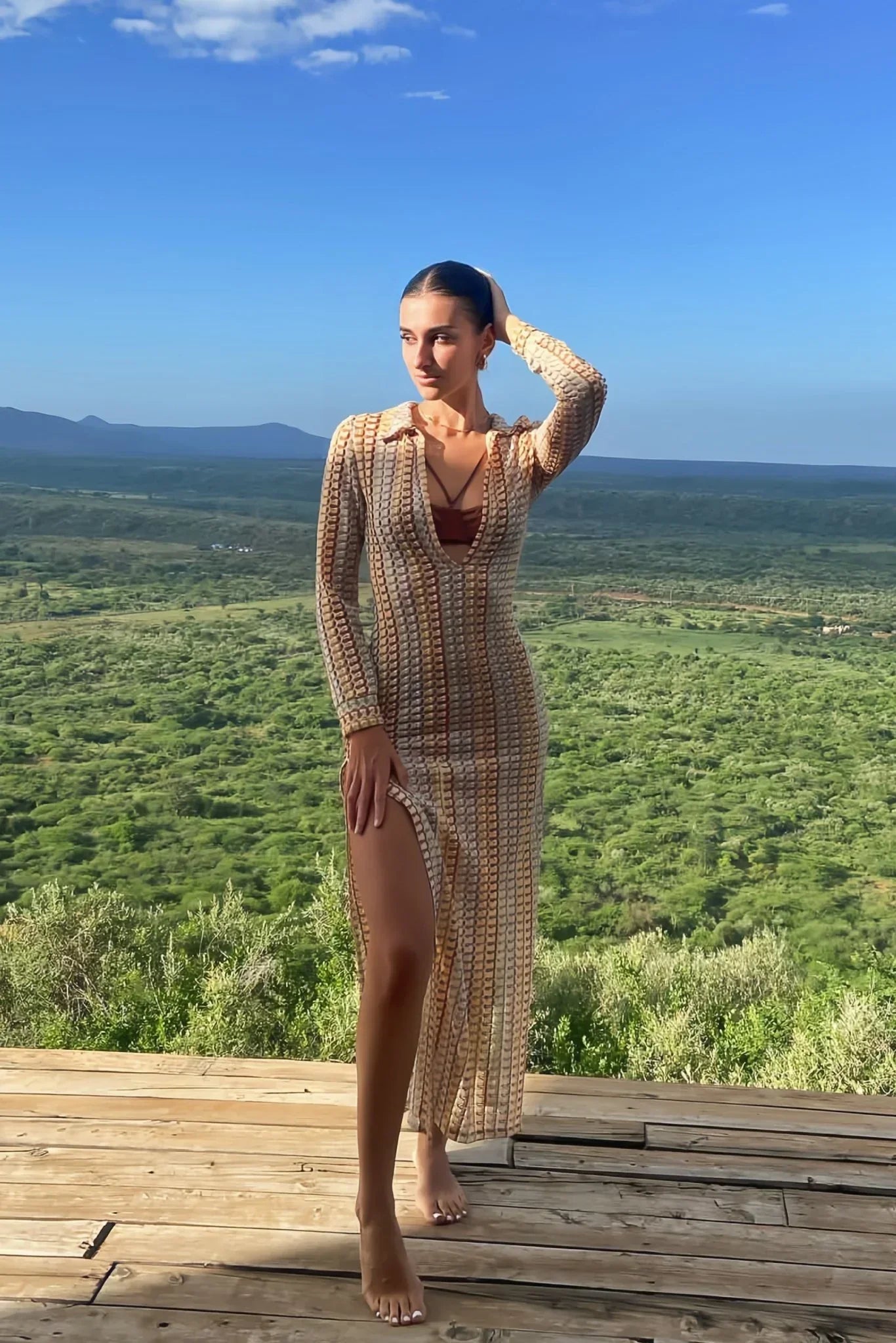 IBIZA - Maxi beach dress