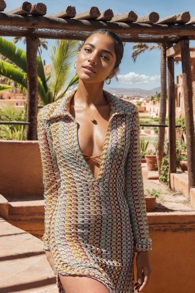 IBIZA - Maxi beach dress