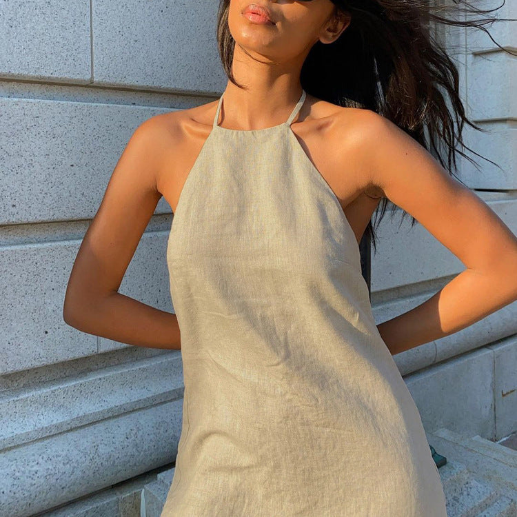 Sue - Strap Mini Dress