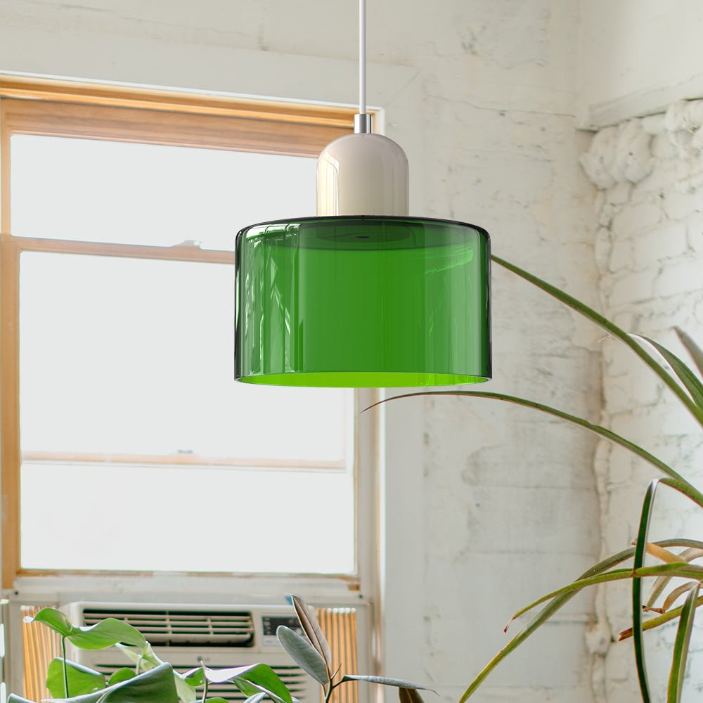 Lumoza — Moderne Glas-Pendelleuchte mit verstellbarer Höhe