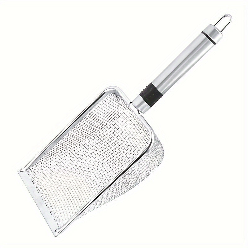 PetScoop Deluxe Fine Hole Bentonite Mesh Scoop for Pets