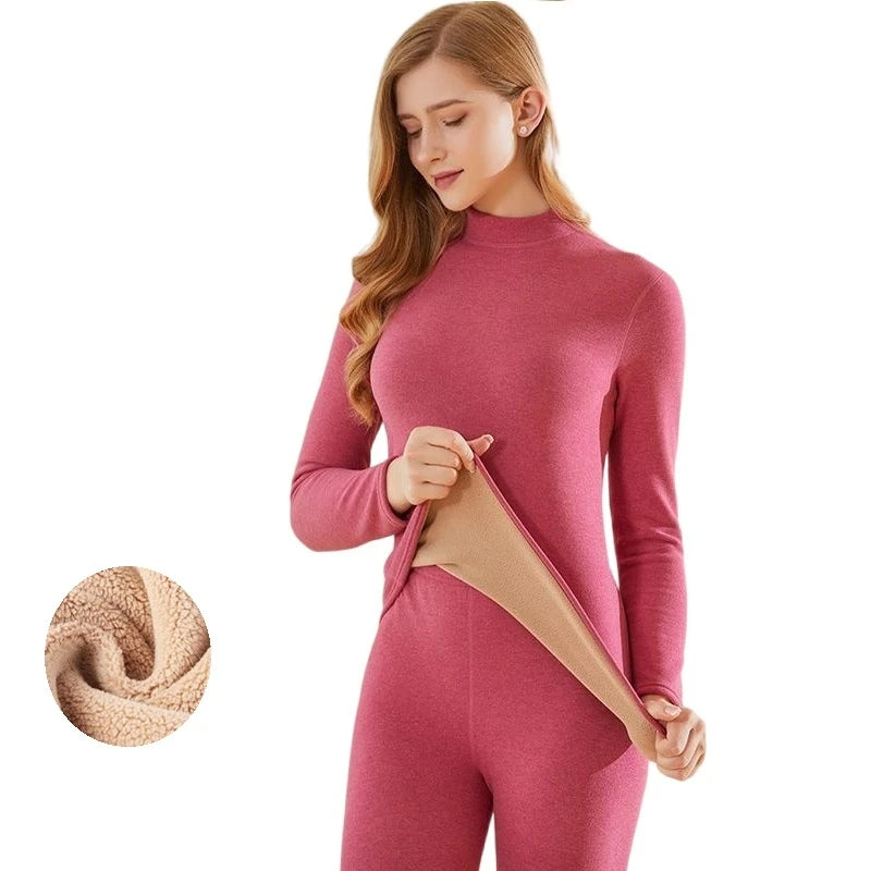 Women's thermofleece intimate set