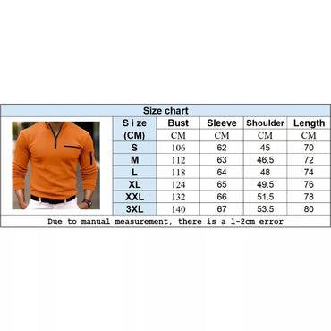 ROBIN | Long-sleeved polo shirt - Effortless style, ultimate comfort