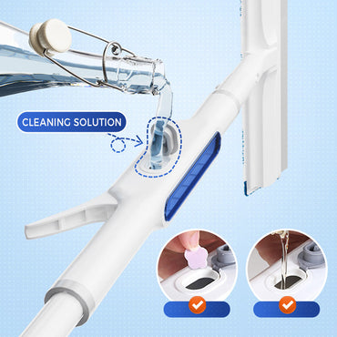 Doppelseitiger Sprühfensterreiniger mit Erweiterung