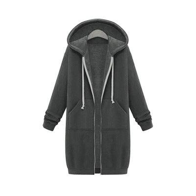 Lange Strickjacke