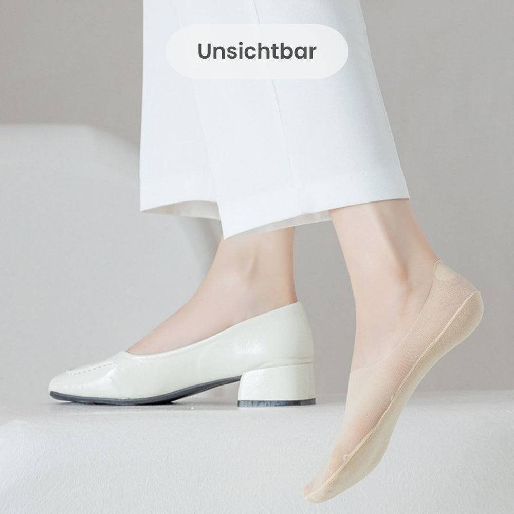 Invisible breathable socks made of eggsee
