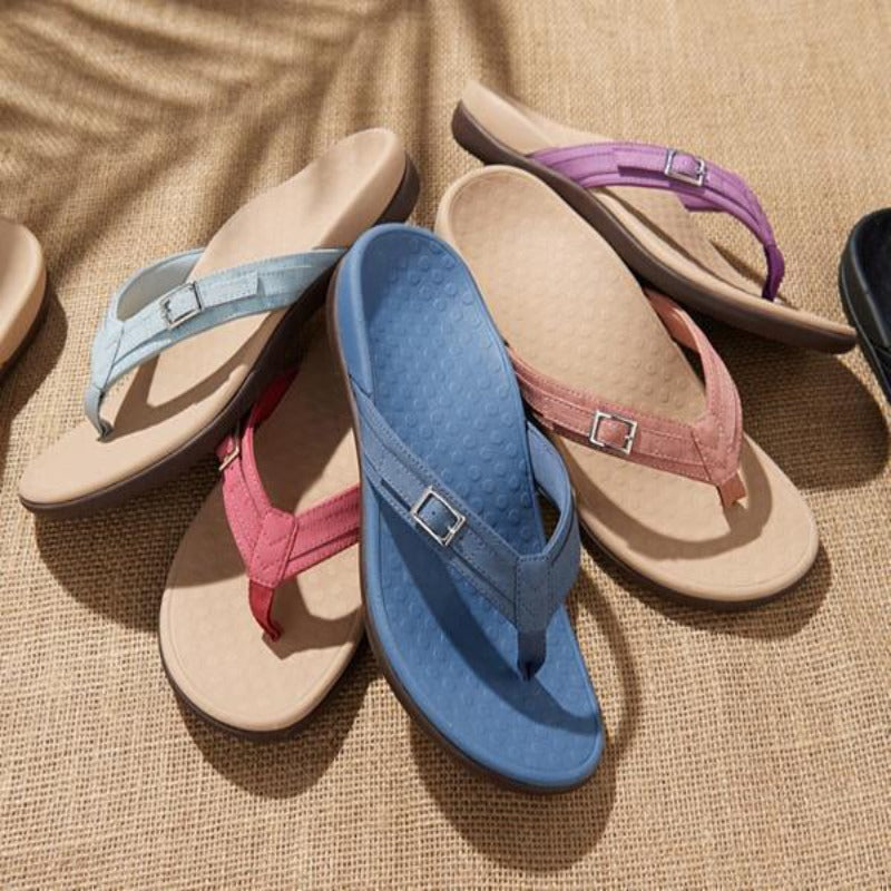 Orthopedic flip-flop sandals